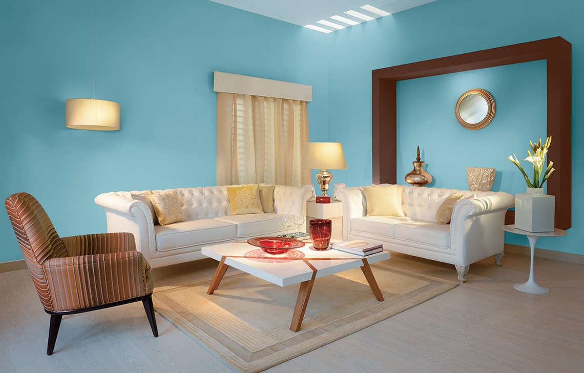 asian living room colour
